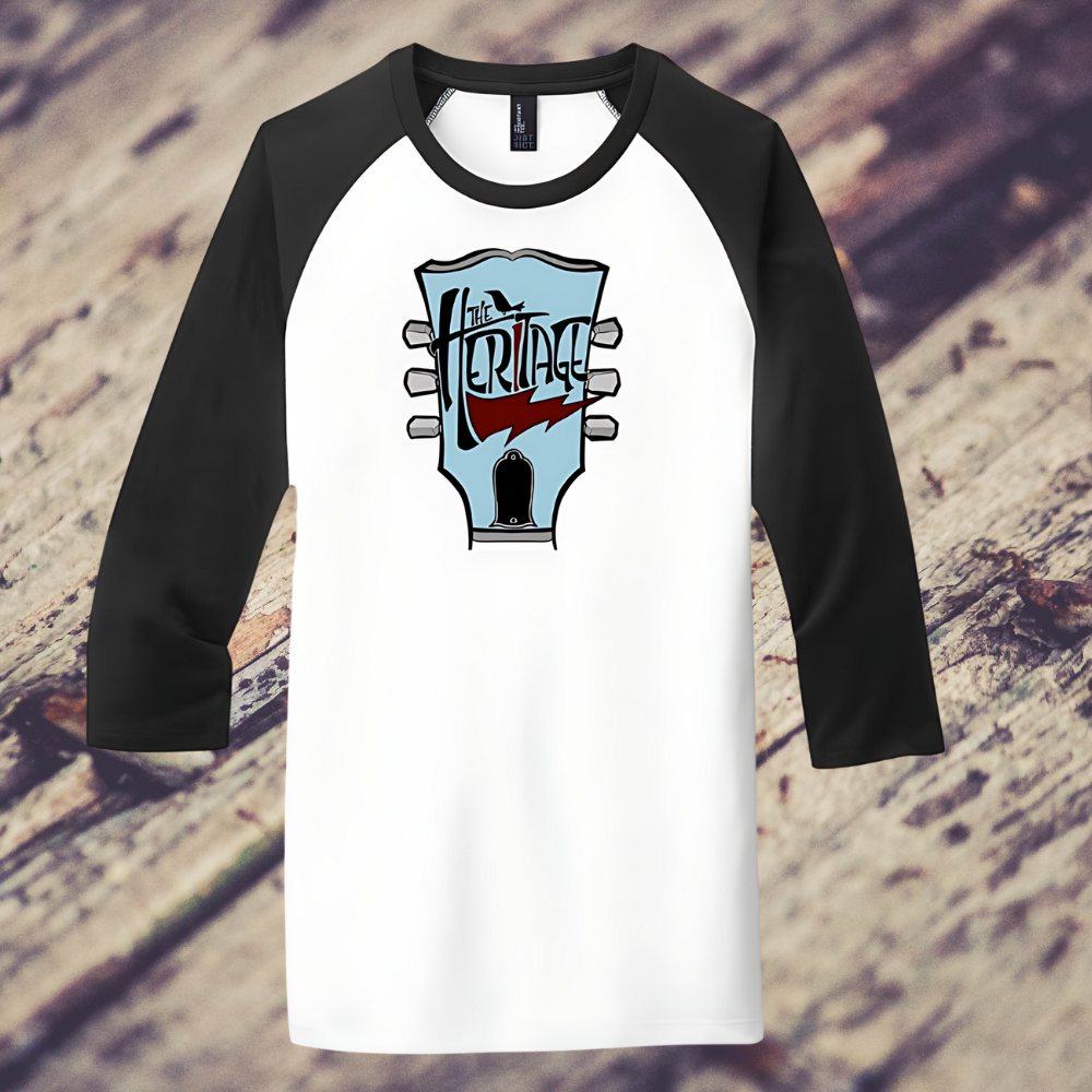 Guitar Logo Raglan T-Shirt